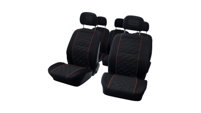 Set huse scaune auto MCV, MPV 10 bucati pentru scaune cu cinci locuri separate