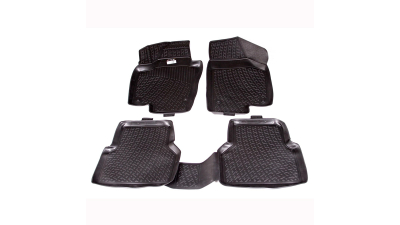 Set covorase auto din cauciuc Volkswagen Tiguan 2007- , presuri tip Tavita BestAutoVest, 4 buc.