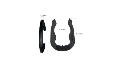 Agrafa senzor apa Topran pentru Renault clema sonda apa 20mm , cod 025121142, 7700111502