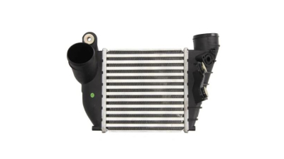 Intercooler Audi A3 (8L), 09.2000-05.2003, motor 1.9 TDI 96kw, diesel, aluminiu brazat/plastic, 183x190x85 mm, SRLine, fara senzor de presiune; alezaj senzor 12mm; cu fisa 