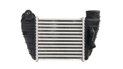 Intercooler Audi A3 (8L), 08.1998-06.2003, TT, 08.1998-06.2006, motor 1.8 T, benzina, cutie manuala, cu/fara AC, aluminiu brazat/plastic, 183x161x85 mm, 