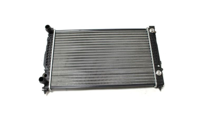 Radiator racire VW Passat (B5), 01.1997-09.2000, motor 1.6, 74 kw; 1.8, 85/92 kw, 1.8 T, 110 kw; 2.0, 85/88 kw; 2.3 VR5, 110 kw, benzina, 1.9 TDI, 66/81/85 kw, diesel, cutie automata, cu/fara AC, 634x388x34 mm, aluminiu/plastic, 