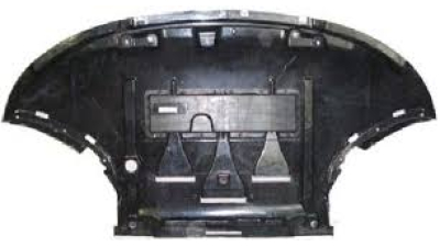 Scut motor Audi A6 (C6), 05.2004-10.2008, fata, polipropilena (PP/PPE)