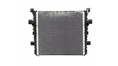 Radiator racire Audi Q7 (4L), 05.2010-08.2015, motor 3.0 V6 TFSI, 200/206/245 kw, benzina, cutie automata, cu AC, Radiator aditional 290x291x26 mm, aluminiu brazat/plastic 