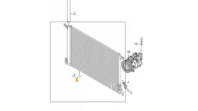 Condensator climatizare , , 13K1K8C2