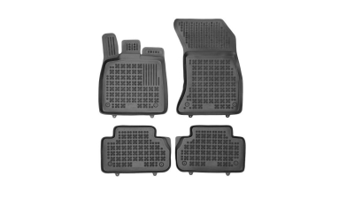 Set covorase auto AUDI Q5 (FY), 09.2016-,negru, elastomer