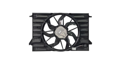 GMV radiator electroventilator Audi A4 (B9/8W), 2015-, A4 Allroad, motor 3.0 TDI, diesel, 600 W; 475 mm; 4 pini