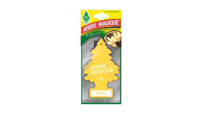 Odorizant auto bradut Arbre Magique Italia, aroma Vanilie