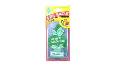 Odorizant auto bradut Arbre Magique Italia, aroma Mela Verde 