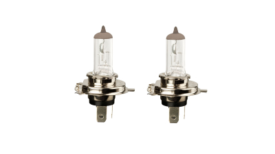 Set 2 becuri auto cu halogen pentru far Vecta H4 12V 66/55W P43t-38 white/alb