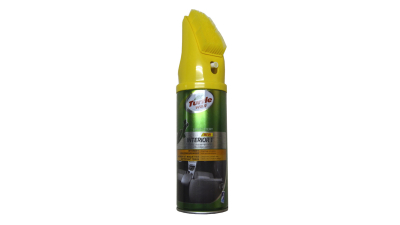 Spray curatat tapiteria Turtle Wax pentru curatat mochete si scaune spuma cu perie , 400 ml