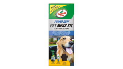 Kit curatare interior masina Turtle Wax Power Out Pet Mess Kit ( solutie curatat, solutie eliminare miros, burete curatat par animale)