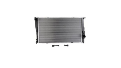 Radiator racire BMW Seria 1 E87/E88/E81/E82, 03.2007-2011, 118d, motor 2.0 d, 90 kw, diesel, 118d M, cu/fara AC, conexiune Rapida inlet/outlet 600x345x33 mm, SRLine, aluminiu brazat/plastic 