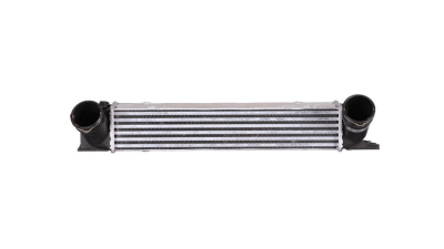 Intercooler BMW Seria 1 E87/E88/E81/E82, 09.2004-2011, Seria 3 E90/E91/E92/E93, 12.2004-12.2011, motor 2.0 d, diesel, cu/fara AC, aluminiu brazat/plastic, 508x100x85 mm, Behr/Hella, 