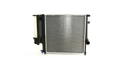 Radiator racire Bmw Seria 3 E36, 1991-1998, (316i; 318i; 318is/Ti; 323i/Ti; 325i; 320i; ), Motorizare 2, 6; 1, 8; 1, 9; 2, 0 R6; 2, 5 R6 Benzina, tip climatizare Cu/fara AC, cutie Manuala, dimensiune 438x439x32mm, Cu lipire fagure prin brazare, SRLINE