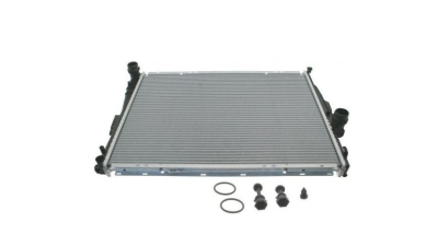 Radiator racire BMW Seria 3 E46, 02.1998-2006, 318i/Ci, motor 1.9, 87 kw, benzina, 318i/Ci M/A, cu/fara AC, conexiune Rapida inlet/outlet 580x442x27 mm, Koyo, aluminiu brazat/plastic 