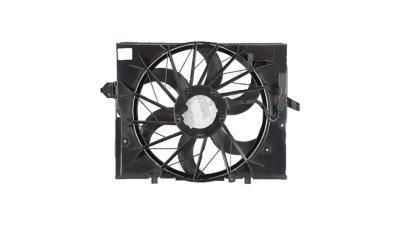 GMV radiator electroventilator BMW Seria 5 E60/E61, 2003-2010, 523i, motor 2.5 R6, 3.0 R6, benzina, 400 W; 490 mm; 3 pini