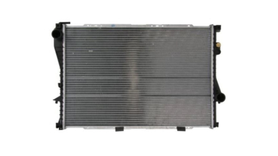 Radiator racire BMW Seria 7 E38, 08.1995-11.2001, 728i, motor 2.8 R6, 142 kw, 735i; 740i/iL, motor 3.5 V8, 173 kw; 4.4 V8, 210 kw; benzina, cutie manuala, cu/fara AC, 648x438x32 mm, SRLine, aluminiu brazat/plastic 