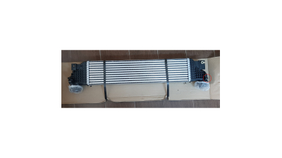 Intercooler Ford Edge, 01.2014-, motor 2.0 Ecoboost 183kw, 2.7 V6 Ecoboost 242kw, benzina, cutie automata, cu/fara AC, aluminiu - cbrazat/plastic, 656x157x64 mm, CLEMA RUPTA