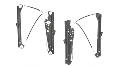 Macara geam Bmw Seria 7 (E65/E66), 09.2001-10.2008, usa fata, Dreapta, fara motoras