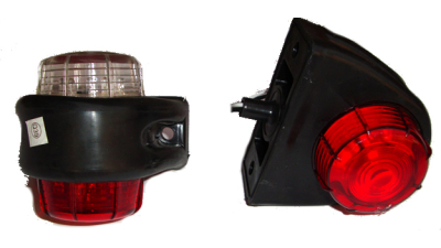 Lampa gabarit auto BestAutoVest 12V cu 14 leduri , 80 mm , 1 buc.