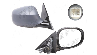 Oglinda exterioara Bmw Seria 3 (E90/E91), 08.2008-06.2012, Dreapta, E91, Combi, reglare electrica; grunduita; incalzita; geam asferic; cromat; 5 pini