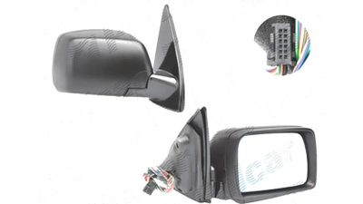 Oglinda exterioara Bmw X5 (E53), 01.1999-10.2006, Dreapta, reglare electrica; grunduit; incalzita; geam asferic; geam albastru; pliere electrica; memorie; 11 pini, View Max