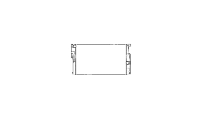 Radiator racire BMW Seria 1 F20/F21, 02.2012-2019, 116d EfficientDynamics, motor 1.6 D, 85 kw, diesel, cutie manuala, cu/fara AC, 600x350x19 mm, Valeo, aluminiu brazat/plastic 