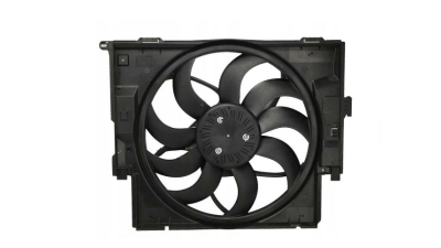 GMV radiator electroventilator BMW Seria 3 F30/F31, 2011-2019, 316d, motor 2.0 d, diesel, cutie A/CVT, 400 W; 485 mm; 3 pini