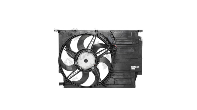 GMV radiator electroventilator BMW Seria 2 ACTIVE Tourer (F45/46), 11.2013-, 225i, motor 2.0 T, benzina, 400 W; 440 mm; 3 pini