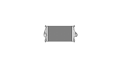 Intercooler Citroen Xantia, 02.1993-2001, motor 1.9 TD 66kw, 2.1 TD 80kw, diesel, cutie manuala, cu/fara AC, aluminiu/plastic, 580x360x34 mm, 