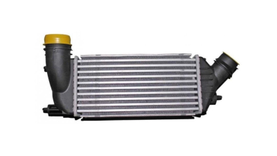 Intercooler Citroen C8, 04.2010-2014, Jumpy, 06.2010-2016, motor 2.0 HDI 120kw, diesel, cutie manuala, cu/fara AC, aluminiu brazat/plastic, 300x145x80 mm, mufa Rapida dreapta, 