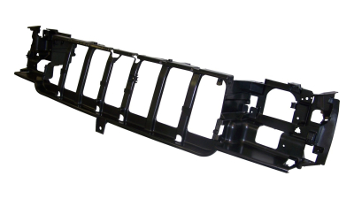 Panou frontal, masca fata Jeep Grand Cherokee (Z) 1996-1998, cu suport faruri, 55054996, 55054996AB, CLEMA GHIDARE RUPTA