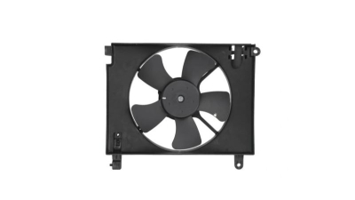 GMV radiator electroventilator Chevrolet Aveo (T250), 2006-2011, motor 1.2; 1.4, benzina, fara AC, 110W; 300 mm; 2 pini