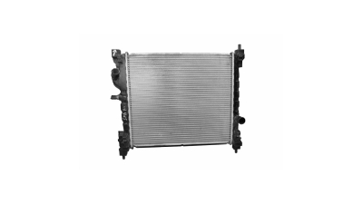 Radiator racire motor Chevrolet Spark 2010-, 450x416x18mm, material Rezervor plastic, fagure aluminiu sudat mecanic, BestAutoVest 250208A1