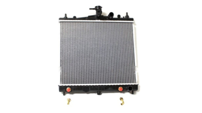 Radiator racire Nissan Micra, 01.2003-2010, motor 1.2, 59 kw; 1.4, 65 kw, benzina, cutie automata, cu/fara AC, 448x380x16 mm, aluminiu brazat/plastic, 