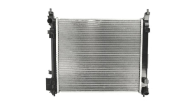 Radiator racire Nissan Micra, 05.2010-2017, motor 1.2, 59 kw, benzina, cutie manuala, cu/fara AC, 449x398x26 mm, aluminiu brazat/plastic, 