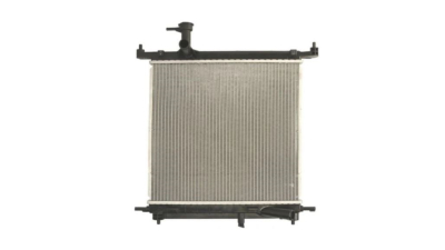 Radiator racire Nissan Micra, 05.2010-2017, motor 1.2, 59 kw, benzina, cutie manuala, cu/fara AC, 428x400x16 mm, aluminiu brazat/plastic, 