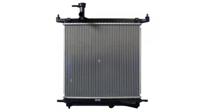 Radiator racire Nissan Micra, 05.2010-2017, motor 1.2, 59 kw, benzina, cutie manuala, cu/fara AC, 400x428x16 mm, Koyo, aluminiu brazat/plastic 