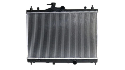 Radiator racire Nissan Cube (Z11), 08.2009-, motor 1.6, 81 kw, Juke (F15), 06.2010-, motor 1.6, 86 kw, benzina, cutie manuala, cu/fara AC, 591x380x16 mm, Koyo, aluminiu brazat/plastic 