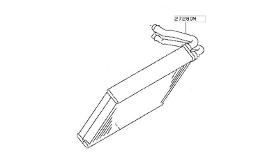 Evaporator aer conditionat Nissan Juke Nismo (F15)/Juke Nismo RS (F15), 2010- motor 1.6 DIG-T, benzina, full aluminiu brazat, 252x225x38 mm, mm, mm, tehnologie cu curgere paralela, , 