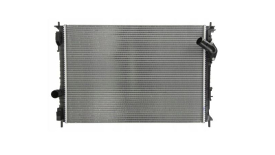 Radiator racire Nissan Qashqai (J10), 07.2011-04.2014, motor 1.6 dci, 96 kw, diesel, cutie manuala/automata, cu/fara AC, 628x451x34 mm, Valeo, aluminiu brazat/plastic 