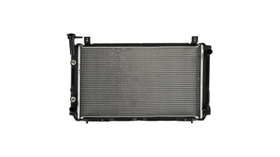 Radiator racire Nissan Sunny (B12), 10.1988-06.1990, motor 1.6, 66 kw, benzina, cutie manuala, cu/fara AC, 587x348x26 mm, aluminiu brazat/plastic, 