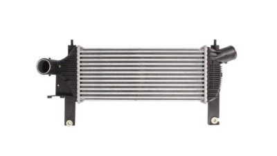 Intercooler Nissan Navara/Frontier, 10.2006-2016, motor 2.5 dci 126/128kw, diesel, cu/fara AC, aluminiu brazat/plastic, 443x190x64 mm, SRLine, 