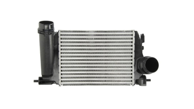 Intercooler Nissan Qashqai (J11), 12.2013-, motor 1.2 DIG-T 85kw, benzina, cu/fara AC, aluminiu brazat/plastic, 282x218x50 mm, Valeo, 