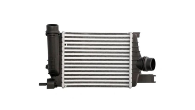 Intercooler Dacia Duster, 10.2013-2017, motor 1.2 TCE 92kw, benzina, cutie manuala, cu AC, aluminiu brazat/plastic, 257x216x64 mm, SRLine, 