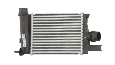 Intercooler Dacia Logan, 10.2012-, Sandero, 10.2012-, motor 0.9 TCE 66kw, benzina, cu/fara AC, aluminiu brazat/plastic, 257x217x40 mm, SRLine, 