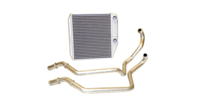 Radiator Incalzire Fiat Punto Grande 2005-10.2005, diesel, benzina, cutie manuala, fara conducte, aluminiu brazat/aluminiu, 160x194x27 mm, J.Deus