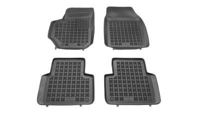 Set covorase auto din cauciuc Fiat Croma (194), 05.2005-11.2007, negru, presuri tip tavita, Rezaw 201504, Aftermarket