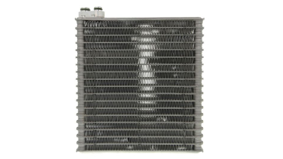 Evaporator aer conditionat Fiat Stilo, 2001-2007 motor 1.2, 1.4; 1, 6; 1.8; 2.4 benzina; 1.9 JTD, 1.9 MultiJet, diesel, full aluminiu brazat, 223x242x58 mm, iesire 8, 6 mm, intrare 11, 4 mm, tehnologie cu curgere paralela, 